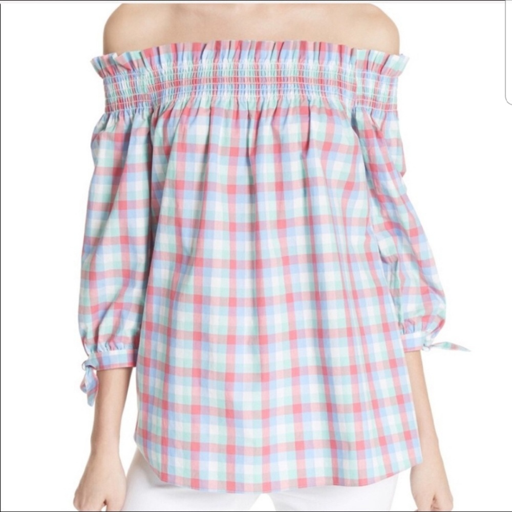 Kate spade off the shoulder top